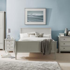 Maine Wooden Bed Frame Grey