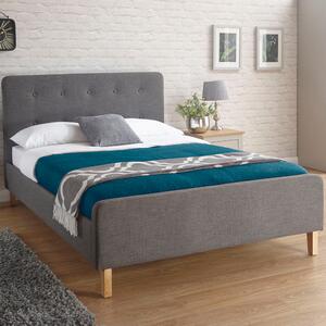 Ashbourne Fabric Bed Frame Grey