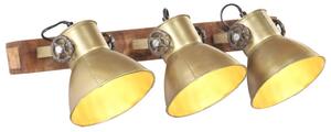 Industrial Wall Lamp Brass 65x25 cm E27