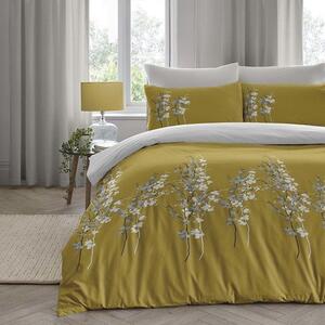 Oriental Flower Bedding Set Ochre