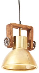 Industrial Hanging Lamp 25 W Brass Round 19 cm E27