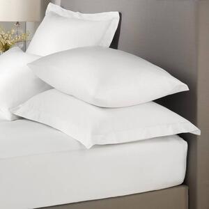 Appletree Boutique Plain Dye Deep Bed Linen Fitted Sheet White