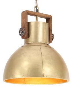 Industrial Hanging Lamp 25 W Brass Round 40 cm E27
