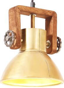 Industrial Hanging Lamp 25 W Brass Round 19 cm E27