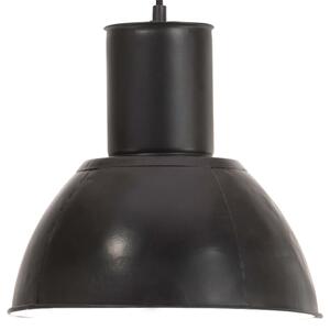 Hanging Lamp 25 W Black Round 28.5 cm E27
