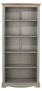 Corona Grey Tall Bookcase Grey