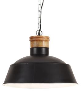 Industrial Hanging Lamp 42 cm Black E27