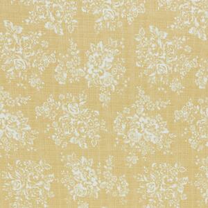 Cath Kidston Washed Rose Curtain Fabric Ochre