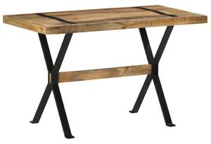 Dining Table 120x60x76 cm Rough Mango Wood