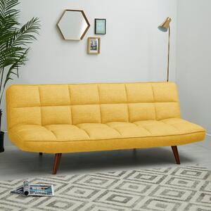 Xander Colour Pop Clic Clac Sofa Bed - Mustard Yellow