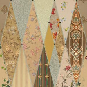 The Chateau by Angel Strawbridge Wallpaper Museum Curtain Fabric multi