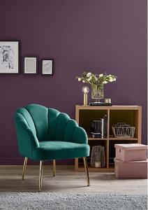 Sophia Scallop Occasional Chair - Teal