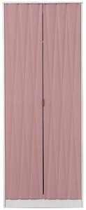 Ice 2 Door Wardrobe - Pink