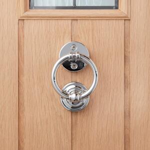 Traditional Chrome Door Knocker