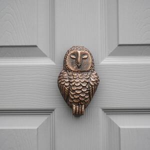 Cast Iron Owl Door Knocker