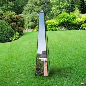 Obelisk Mirrored Indoor Outdoor Ornament