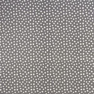 By the Metre Clio Grey PVC Fabric Charcoal/White