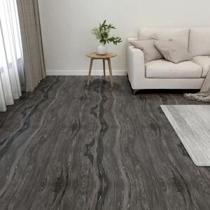 Self-adhesive Flooring Planks 55 pcs PVC 5.11 m² Dark Grey