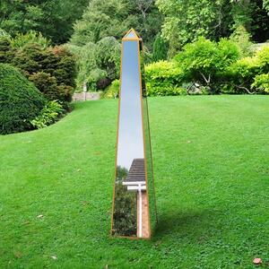 Obelisk Mirrored Indoor Outdoor Ornament