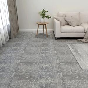 Self-adhesive Flooring Planks 55 pcs PVC 5.11 m² Concrete Grey