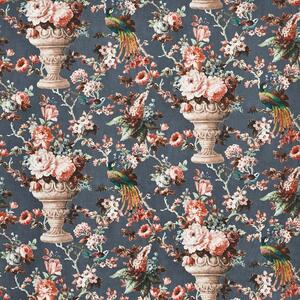 Prestigious Textiles Clarence Fabric Royal