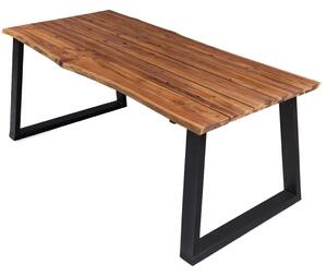 Dining Table 170x90x75 cm Solid Acacia Wood