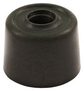 Door Stop - Black Rubber