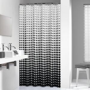 Sealskin Shower Curtain Speckles 180 cm Black 233601319