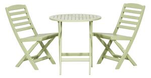 Porto 2 Seater Green Bistro Set