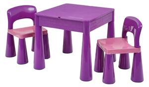 Purple Activity Table and 2 Chairs