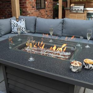 Mayfair Rectangular Firepit Table