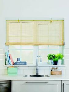 Natural Bamboo Roll Up Blind - 60cm