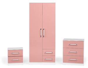 Jasper Bedroom Set - Pink Pink