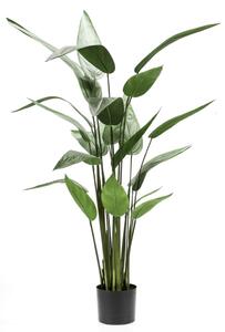 Emerald Artificial Heliconia Plant Green 125 cm 419837