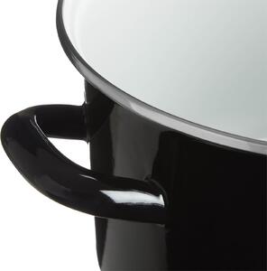 Porter Casserole Dish - 6L - Black Enamel