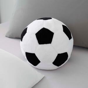 Football Striker 3D Cushion Black / White