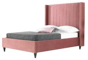 Turin Contemporary Blush Bed Frame Pink Blush