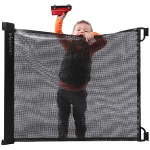 A3 Baby & Kids Retractable Safety Gate Rolygate Matte Black 64631