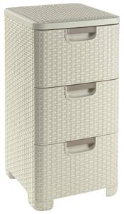 Curver Style Drawer Cabinet 42 L White 240645