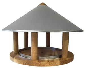 Esschert Design Bird Table Triangular Zinc Roof FB431