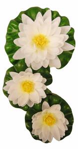 Ubbink 3 Piece Decorative Water Lilies Set White