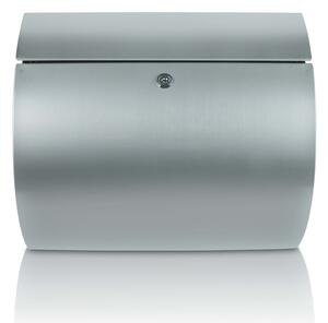 BURG-WÄCHTER Letterbox Toscana 3856 Ni Stainless Steel Silver