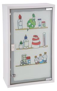 HI Medicine Cabinet 30x15x50 cm Stainless Steel