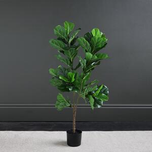 Artificial Fiddle Leaf Fig Tree 120cm Green