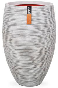 Capi Vase Nature Rib Elegant Deluxe 40x60 cm Ivory KOFI1131