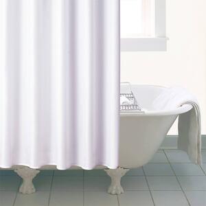 Aqualona White Shower Curtain