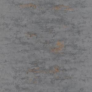 Topchic Wallpaper Concrete Style Grey and Copper