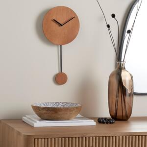 Natural Pendulum Clock Brown