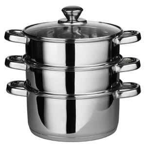 Stainless Steel Steamer with 6 Handles