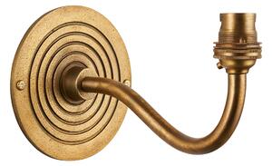 Target Wall Light in Antique Brass